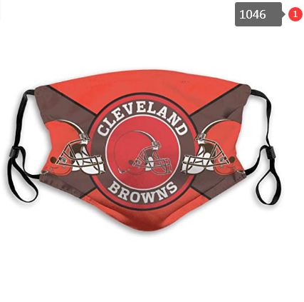 NFL Cleveland Browns Dust mask with filter->nfl dust mask->Sports Accessory